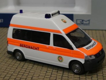 1/87 Rietze VW T5 LR Bergwacht 51676