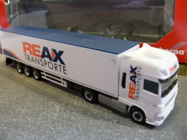 1/87 Herpa DAF XF Euro 6 SSC REAX Schubboden-Sattelzug 307260