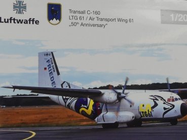 1/200 Herpa Luftwaffe Transall C-160 LTG 61 Air Transport Wing 61 50th Anniversary 559201