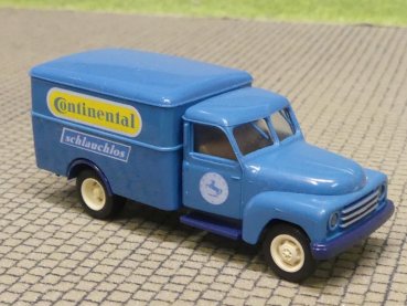 1/87 Brekina Hanomag L 28 Continental Schlauchlos Kasten