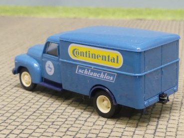 1/87 Brekina Hanomag L 28 Continental Schlauchlos Kasten