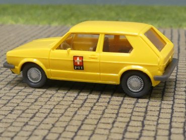 1/87 Wiking VW Golf I PTT Schweiz CH 049 A