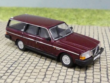 1/87 PCX Volvo 240 GL Kombi dunkelrot metallic PCX870398