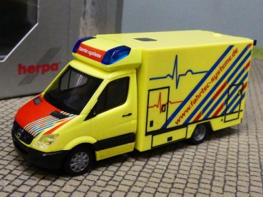 1/87 Herpa MB Sprinter RTW fahrtec systeme 901390