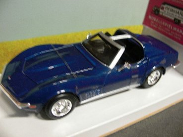 1/24 Maisto Corvette 1970 azurblau 31202