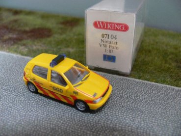 1/87 Wiking VW Polo Notarzt GGD Niederlande NL 071 04