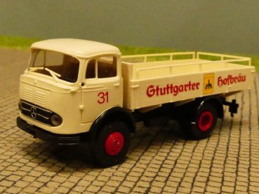 1/87 Brekina MB 328 Stuttgarter Hofbräu Bierpritsche Sondermodell Reinhardt