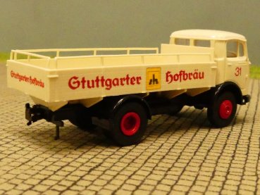 1/87 Brekina MB 328 Stuttgarter Hofbräu Bierpritsche Sondermodell Reinhardt