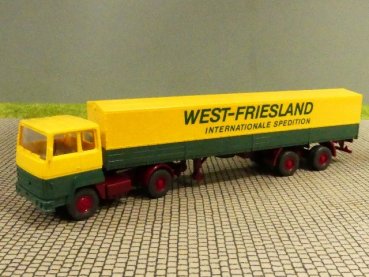 1/87 Wiking Ford Transcontinental West-Friesland gelb/grün 530