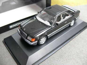 1/43 Minichamps MB E Klasse Coupe 1993 schwarzmetallic 430 033520