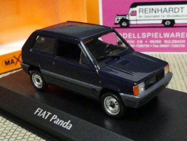 1/43 Maxichamps Fiat Panda 1980 dunkelblau 940 121400