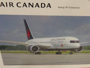 1/200 Herpa Air Canada Boeing 787-8 Dreamliner new colors 558600