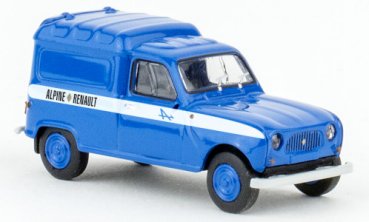 1/87 Brekina Renault R4 Fourgonnette Alpine Renault 14758