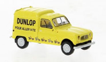 1/87 Brekina Renault R4 Fourgonnette Dunlop 14761