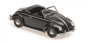 1/43 Maxichamps Volkswagen Hebmüller Cabriolet 1950 schwarz 940052130