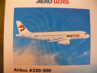 1/500 Herpa Airbus A320-200 Aero Lloyd 501668