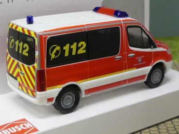 1/87 Busch Mercedes Benz Sprinter Feuerwehr Dinslaken 53460