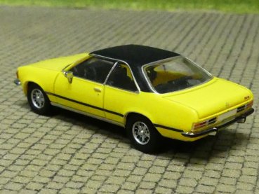 1/87 PCX Opel Commodore B Coupe gelb / mattschwarz 870347