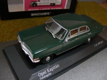 1/43 Minichamps Opel Kapitän 1964 grün 400 048001