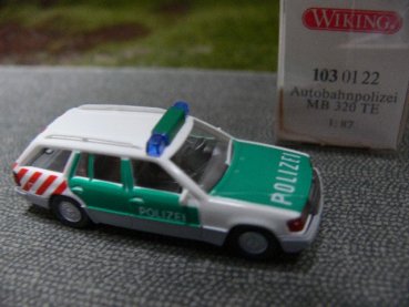 1/87 Wiking MB 320 TE Autobahnpolizei 103 01 B