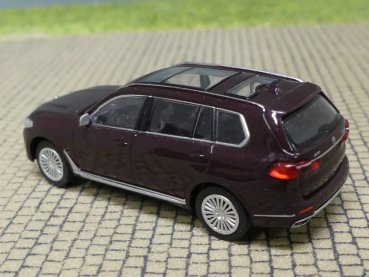 1/87 Minichamps BMW X7 2019 Dark Red metallic 870 029304