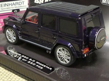 1/43 Minichamps Brabus 850 6.0 Widestar 2016 Blue 437 032401