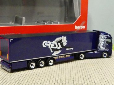 1/87 Herpa Volvo FH Gl. XL Schubboden SZ Helmut Gress Transporte 312219