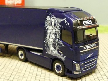 1/87 Herpa Volvo FH Gl. XL Schubboden SZ Helmut Gress Transporte 312219