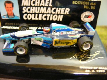 1/64 Minichamps Benetton Renault B195 GP Michael Schumacher