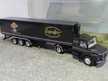 1/87 Herpa Scania Hauber Leysieffer Koffer Sattelzug