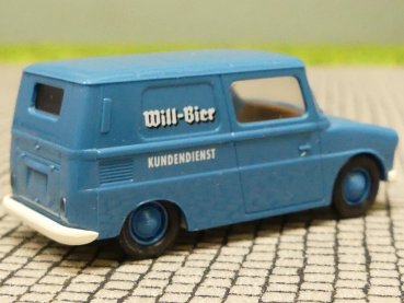 1/87 Brekina VW Fridolin Will Bier Kundendienst Sondermodell Reinhardt