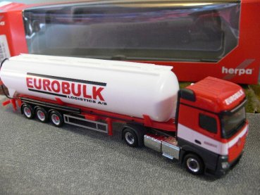 1/87 Herpa MB Actros Streamspace 2.5 Silo-SZ Eurobulk (DK) 305679