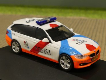 1/87 Herpa BMW 330 Police Luxemburg Sondermodell 950886