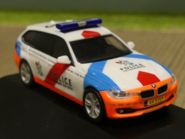 1/87 Herpa BMW 330 Police Luxemburg Sondermodell 950886