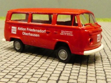 1/87 Brekina VW T2 Bus Friedensdorf Oberhausen Schulbus rot