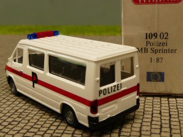 1/87 Wiking MB Sprinter Polizei Schweiz CH 109 02 B