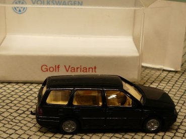 1/87 Wiking VW Golf Variant III schwarz mit Hängerkupplung