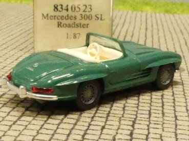 1/87 Wiking MB 300 SL Roadster Cabrio dunkelgrün 834 05 B