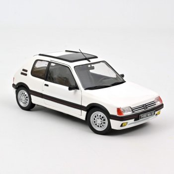 1/18 Norev Peugeot 205 GTI 1.6 1988 weiß 184849