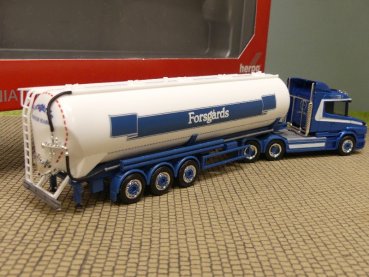 1/87 Herpa Scania Hauber Forsgards HABO Silo Sattelzug 309868