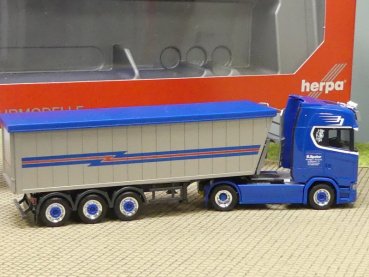 1/87 Herpa Scania CS Speier Transporte Stöffelliner-Sattelzug 308779