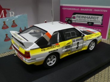 1/43 CMR Audi Quattro Sport S1 Rallye Monte Carlo 1985 Röhrl / Geisdörfer #3 WCR001