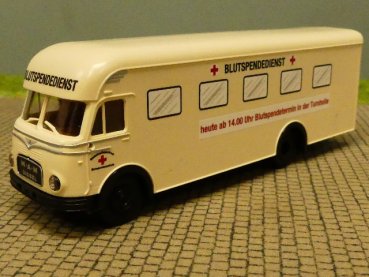 1/87 Brekina MAN 635 Ackermann BLUTSPENDEDIENST 57530