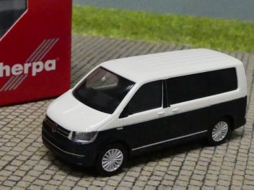 1/87 Herpa VW T6 Bicolor weiß / blaumetallic 038730-002