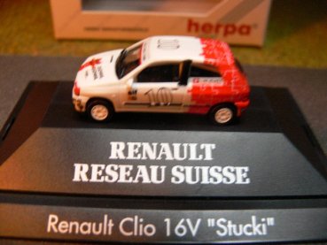 1/87 Herpa Renault Clio Reseau Suisse Stucki Schweiz CH 035897