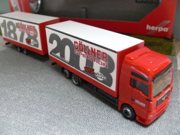 1/87 Herpa MAN TGA XXL HZ Spedition Göllner 150729