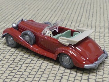 1/87 Wiking MB 540 K Cabrio dunkelrot Sitze grün 835 2 A