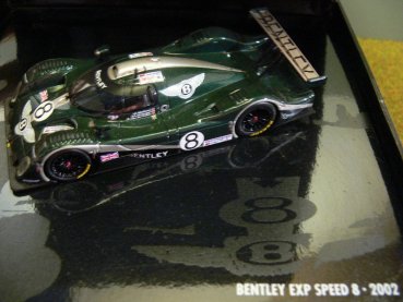 1/43 Minichamps Bentley EXP Speed 8 2002 24h Le Mans 436021308