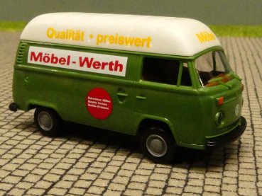 1/87 Brekina VW T2 HD Möbel Werth Schweiz CH Kasten 33810