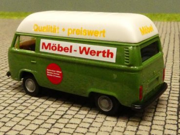 1/87 Brekina VW T2 HD Möbel Werth Schweiz CH Kasten 33810